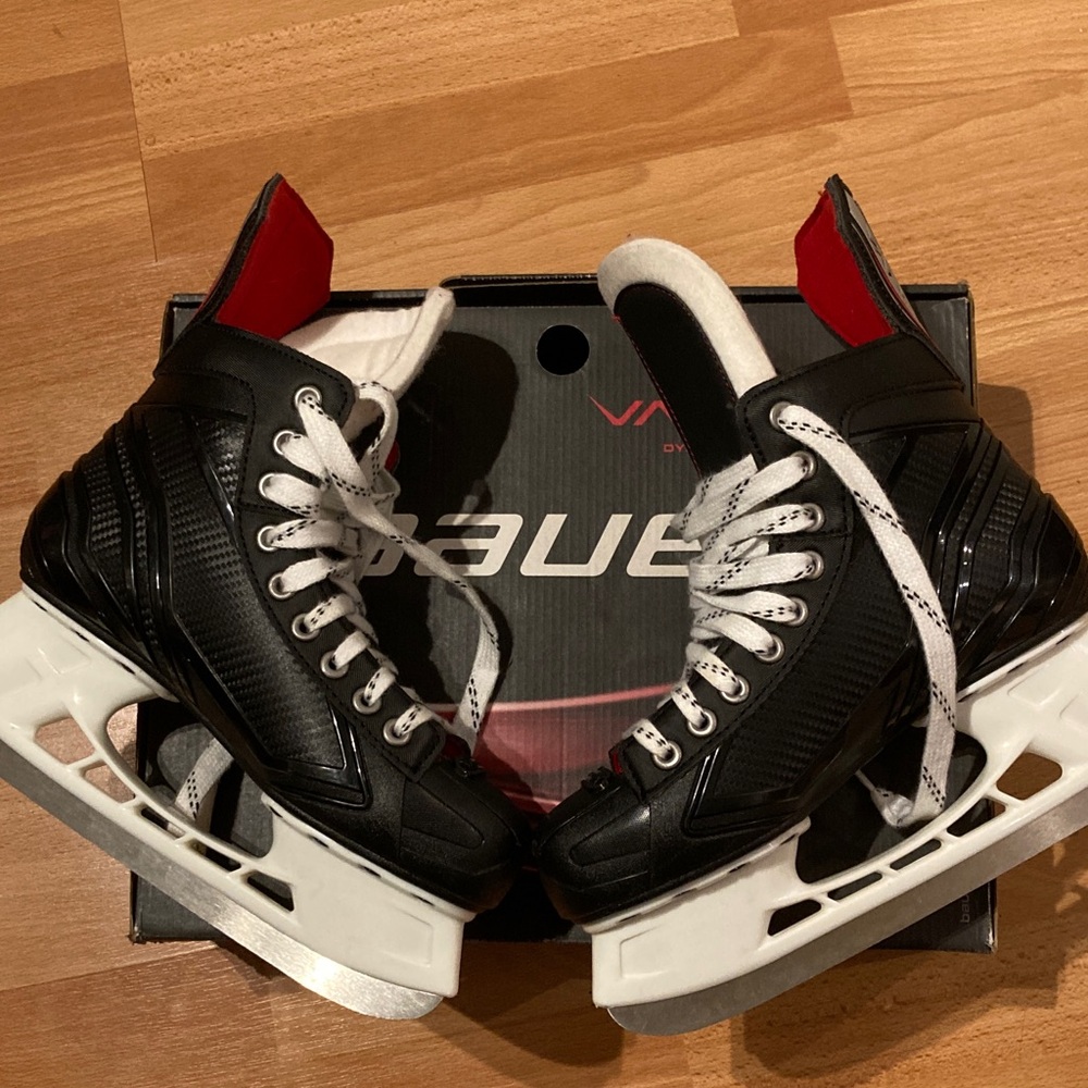 Bauer Black and red Ice Hockey Skates
